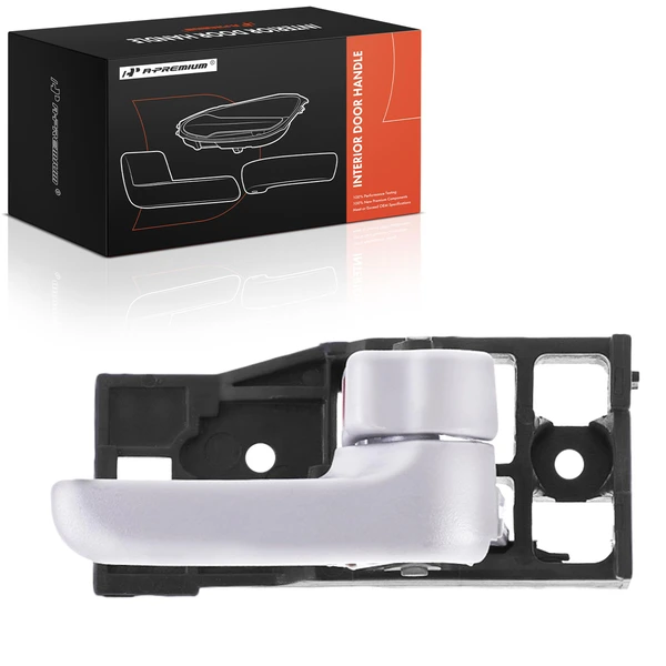 Front Passenger Smooth Gray Interior Door Handle for Toyota Tundra 2000-2006