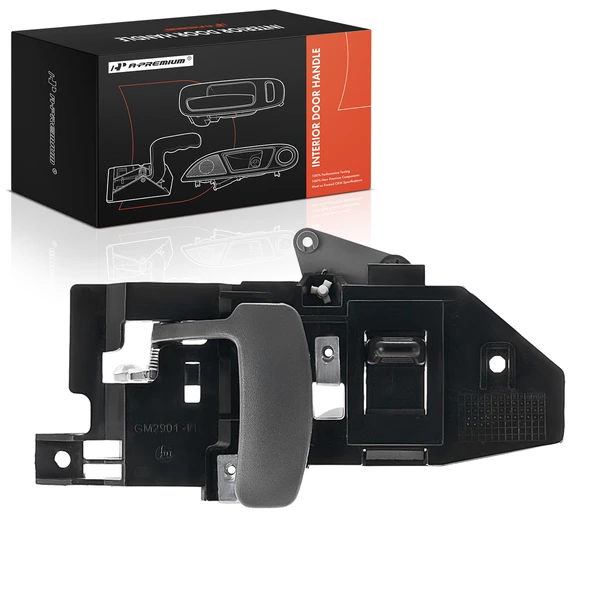 Gray & Black Interior Door Handle for 2009-2019 Chevrolet Express 4500