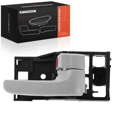 Front Passenger or Rear Passenger Gray Interior Door Handle