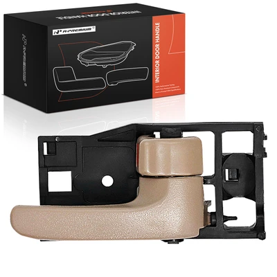 Front Passenger or Rear Passenger Dark Brown Interior Door Handle for Toyota Tundra 04-06