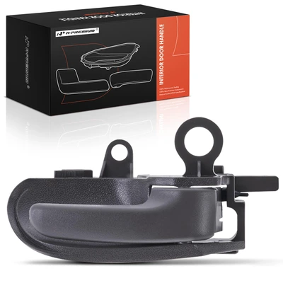 Front Passenger or Rear Passenger Black Interior Door Handle