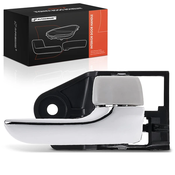 Front Passenger or Rear Passenger Chrome & Gray Interior Door Handle for Toyota Avalon 05-12