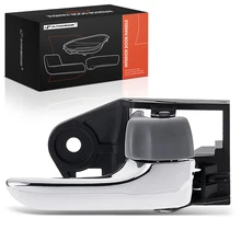 Front Passenger or Rear Passenger Chrome & Gray Interior Door Handle