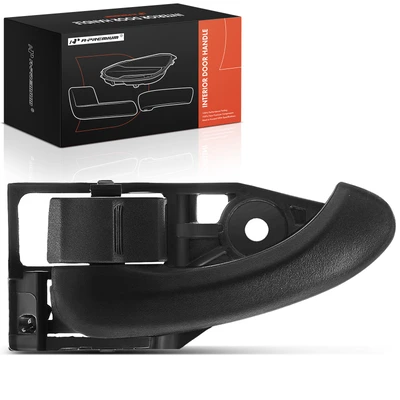 Front Driver or Rear Driver Black Interior Door Handle