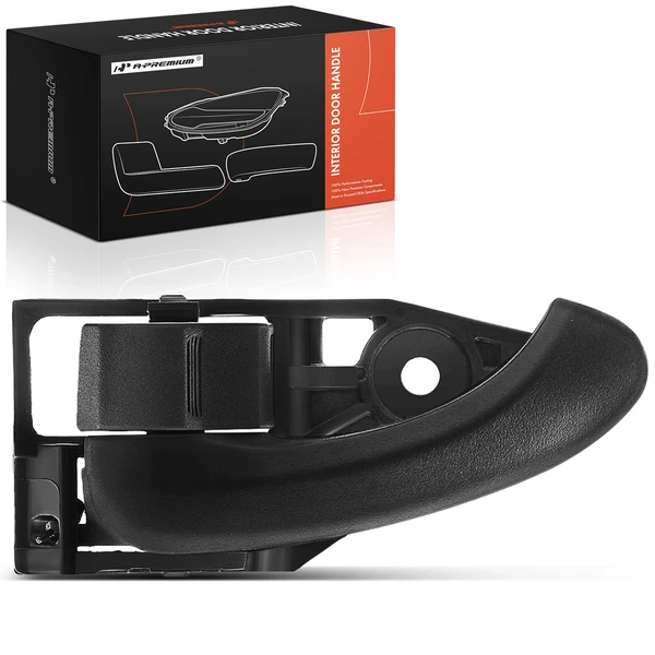 Front Driver or Rear Driver Black Interior Door Handle for Toyota Camry