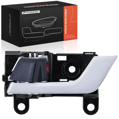 Front Driver or Rear Driver Black Interior Door Handle