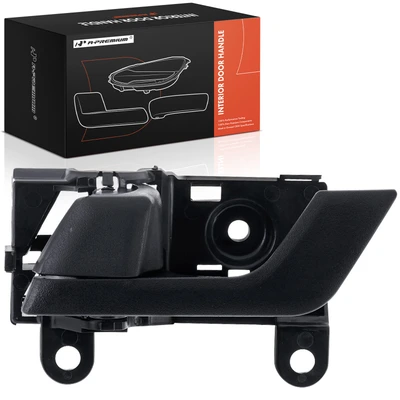 Front Driver or Rear Driver Texture Black Interior Door Handle