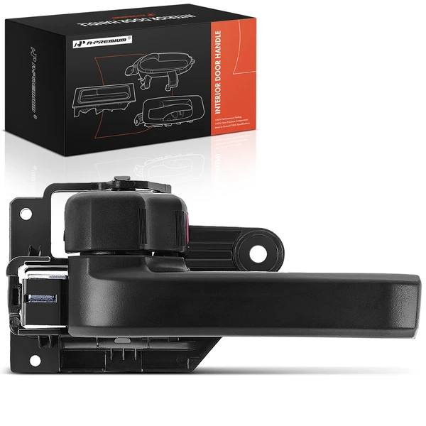 Front Driver or Rear Driver Black Interior Door Handle for 2008-2015 Toyota Sequoia