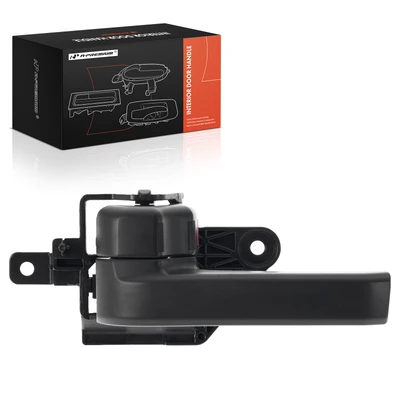 Front Driver or Rear Driver Black Interior Door Handle