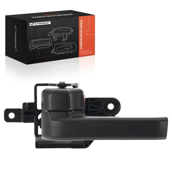 Front Driver or Rear Driver Black Interior Door Handle for Toyota Land Cruiser