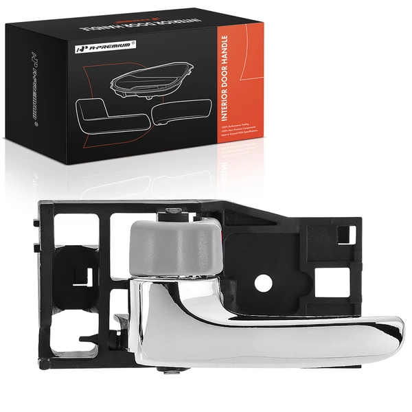 Front Driver or Rear Driver Stone With Chrome Lever Interior Door Handle for Toyota Avalon