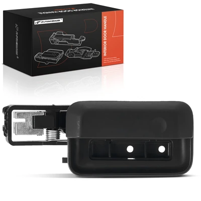 Front Passenger Texture Black Interior Door Handle
