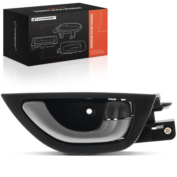 Front Passenger or Rear Passenger Black & Gray Interior Door Handle for Honda Fit 2011-2013