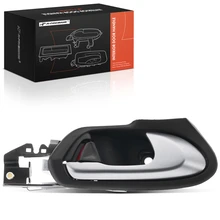 Passenger Silver Lever & Black Interior Door Handle for 2006-2011 Honda Civic