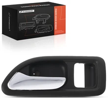Front Driver Chrome & Gray Interior Door Handle