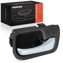 Rear Passenger Chrome & Black Interior Door Handle
