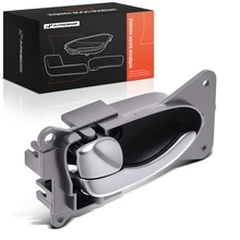 Front or Rear Driver Silver & Gray Interior Door Handle for 2002-2005 Nissan Altima