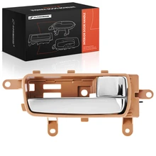 Front Passenger or Rear Passenger Chrome & Beige Interior Door Handle for 2007-2012 Nissan Sentra
