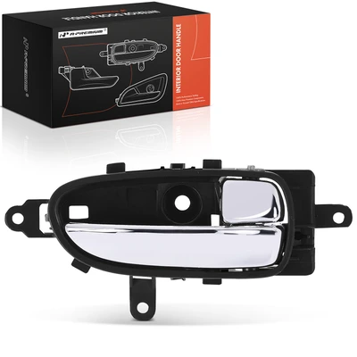 Black & Chrome Interior Door Handle