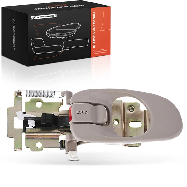 Front Driver or Rear Driver Beige Interior Door Handle for Kia Sephia 1998-2001 Spectra