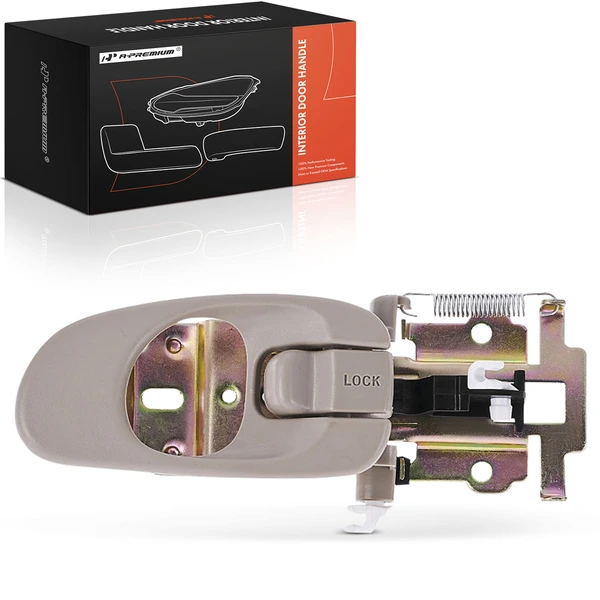 Front Passenger or Rear Passenger Beige Interior Door Handle for 1998-2001 Kia Sephia