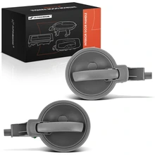 2 Pcs Front Gray Interior Door Handle