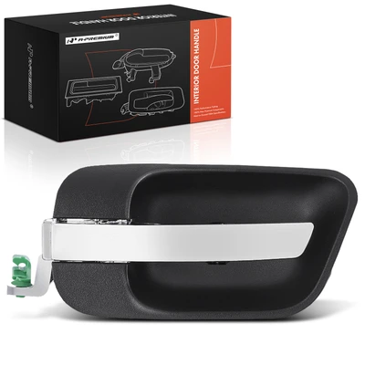 Front Driver or Rear Driver Black Chrome Interior Door Handle
