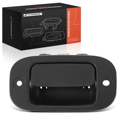 Rear Passenger Black Texture Interior Door Handle