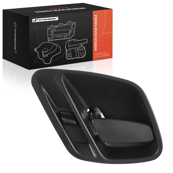 Front Driver or Rear Driver Black Interior Door Handle for 1999-2004 Jeep Grand Cherokee