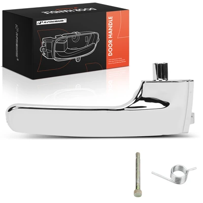 Front Passenger or Rear Passenger Chrome Interior Door Handle