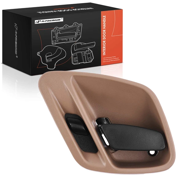 Front Driver or Rear Driver Brown & Black Interior Door Handle for 1999-2004 Jeep Grand Cherokee