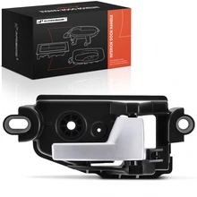 Rear Passenger Black & Silver Interior Door Handle
