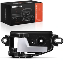 Rear Driver Black & Silver Interior Door Handle