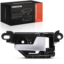 Front Passenger Black & Silver Interior Door Handle