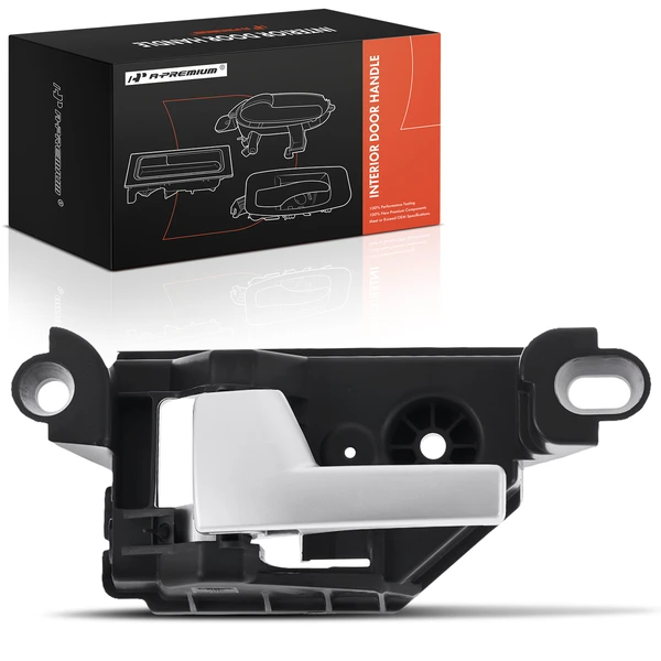 Front Driver Black & Silver Interior Door Handle for Ford Freestyle 2005-2007