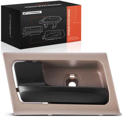 Front Driver or Rear Driver Brown & Black Interior Door Handle