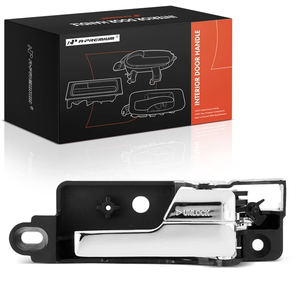 Rear Passenger Chrome Interior Door Handle for Ford Fusion Lincoln MKZ Mercury