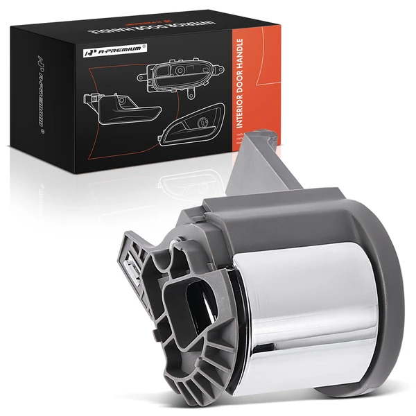 Rear Driver Chrome Gray Interior Door Handle for 2006-2008 Mercury Mountaineer