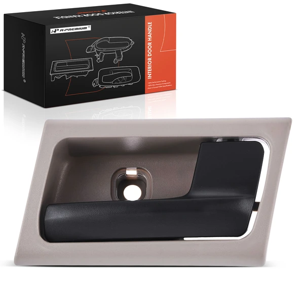 Front Passenger or Rear Passenger Black & Stone Interior Door Handle for 2006-2011 Mercury Grand Marquis