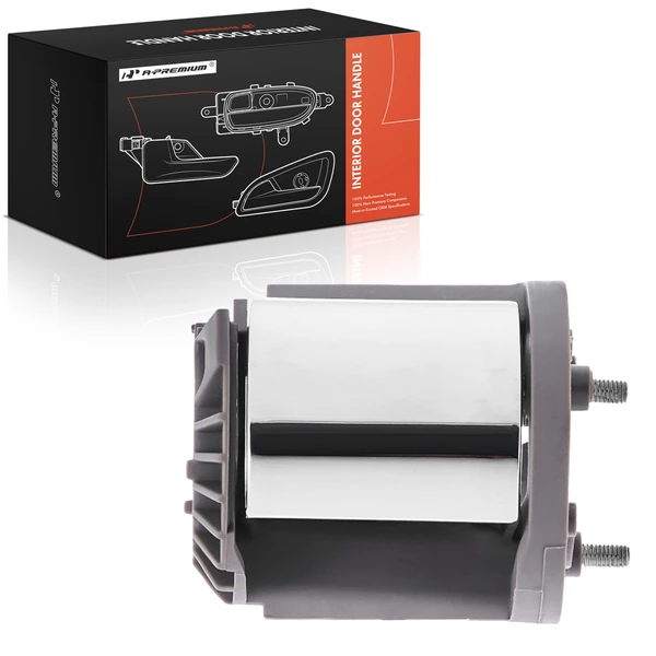 Front Driver Chrome & Gray Interior Door Handle for 2006-2008 Mercury Mountaineer