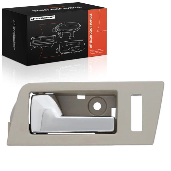 Front Driver Beige & Chrome Interior Door Handle for Ford Escape 08-12 Mercury