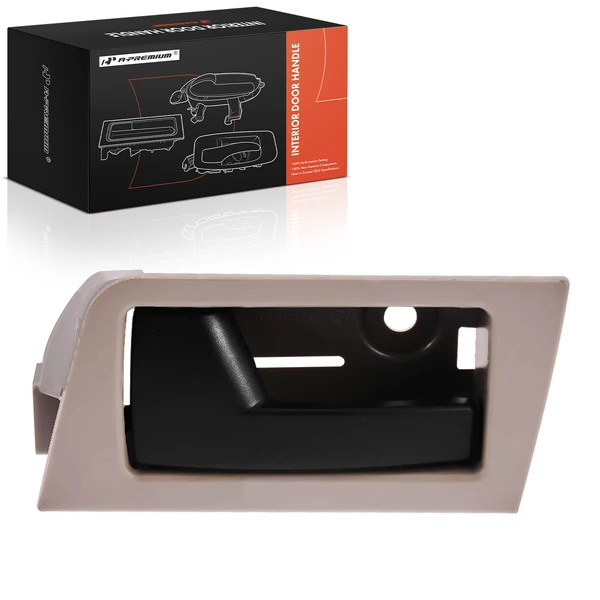 Rear Driver Gray & Black Interior Door Handle for 2008-2011 Mercury Mariner