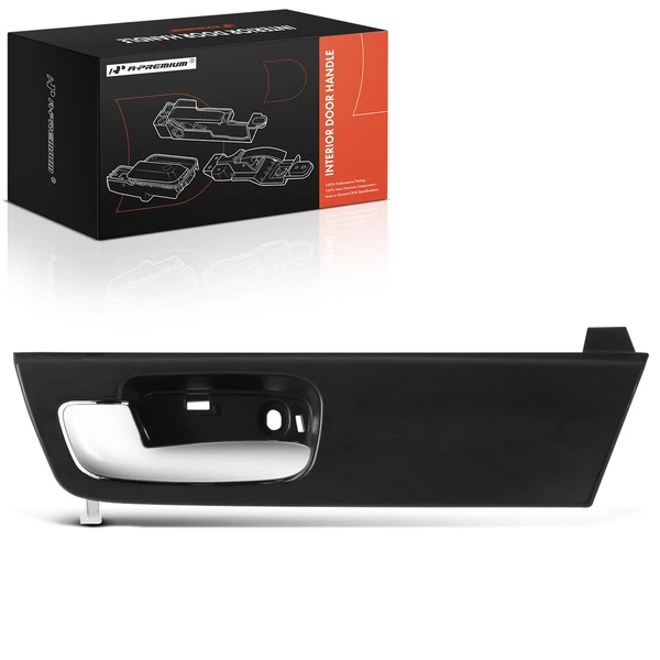 Front Driver Chrome & Black Interior Door Handle for Cadillac DTS 2006-2011