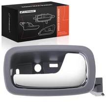 Front Passenger Chrome & Gray Interior Door Handle