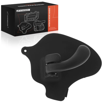 Front Driver or Rear Driver Black Interior Door Handle
