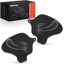 2 Pcs Front & Rear Black Interior Door Handle for 1995-2005 Pontiac Sunfire