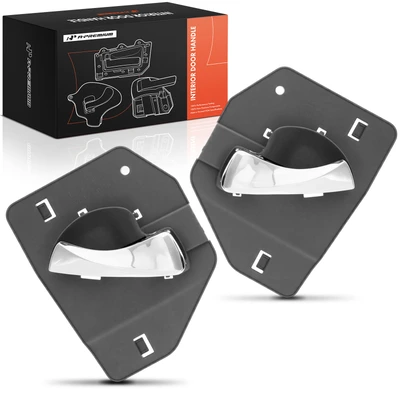 2 Pcs Front Driver & Passenger Interior Door Handle for Chevrolet Malibu 2004-2005