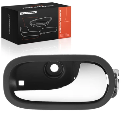 Rear Passenger Brown & Chrome Interior Door Handle for Chevy Malibu 2008-2012