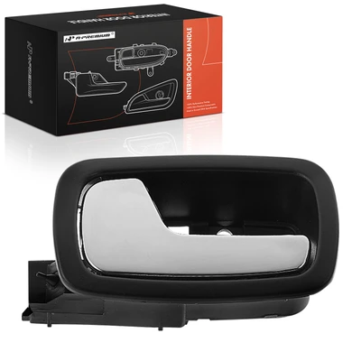 Front Driver Chrome & Black Interior Door Handle for 2005-2010 Chevrolet Cobalt