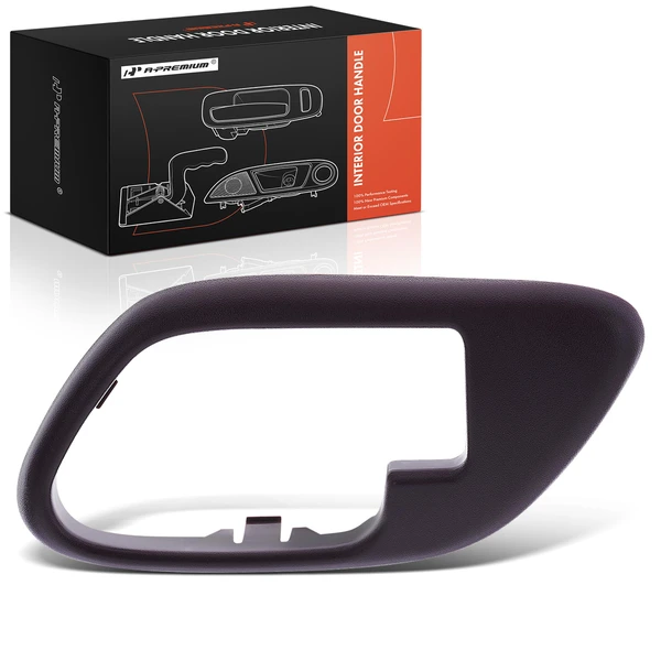 Passenger Red Interior Door Handle Bezel for 1995-1999 GMC K1500